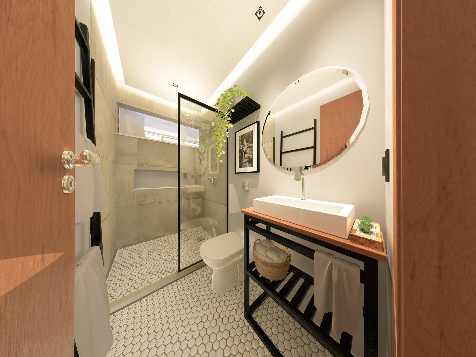 ArcViz office bathroom